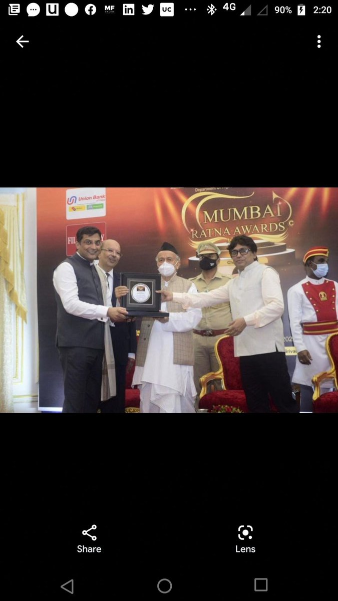sushantdev's tweet photo. @hdfcmf # Heartiest congratulations to our MD Navneet Munot  on being conferred the prestigious Mumbai Ratna Award by the Governor of Maharashtra. Proud Moment for entire HDFC AMC Family!!
https://t.co/SE8ZVjmaL0 https://t.co/lrmHgnmQiC