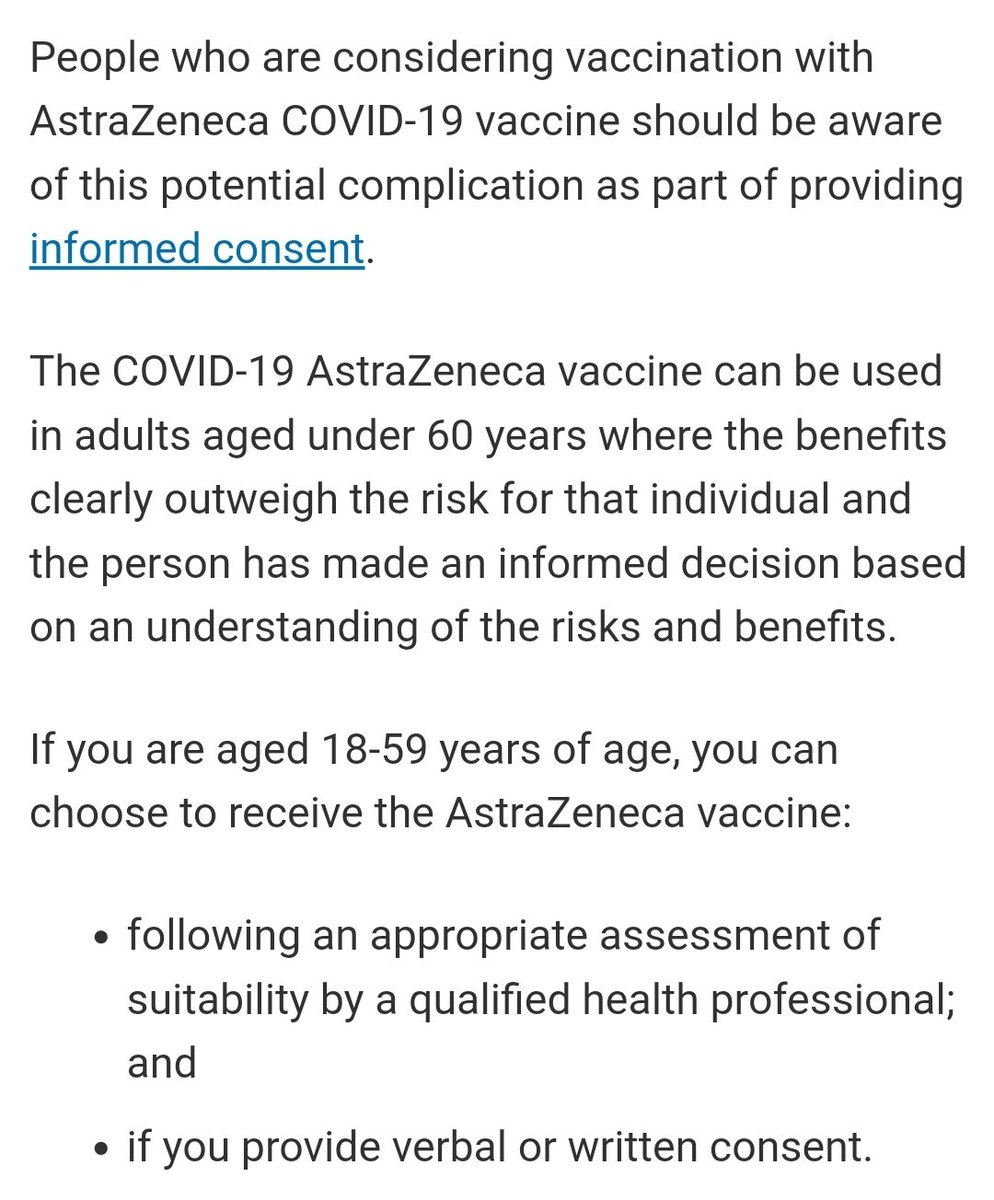 Kind of crazy Australia still makes it extremely cumbersome to get the AstraZeneca vaccine if you're under 60 (they don't have many doses of other vaccines) at a time when they're battling Delta and half the country is under a strict indefinite lockdown.
health.gov.au/initiatives-an…