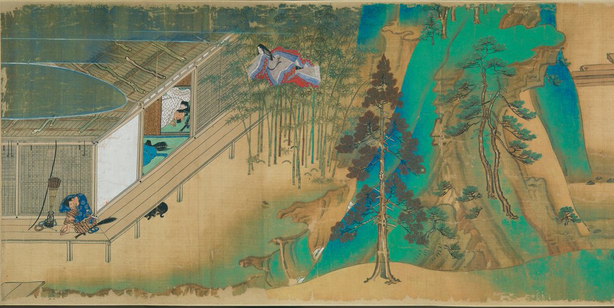 春日権現験記絵】 鮮やかな彩色、すみずみまで神経の行き届いた描写