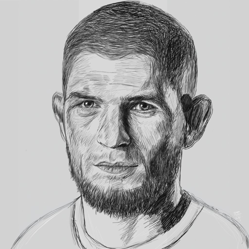 RajMathur12366's tweet photo. @TeamKhabib the best pound for pound fighter in and out of the ring! #UFC #khabib #FANART #ufcfanart https://t.co/ALXisnhATk
