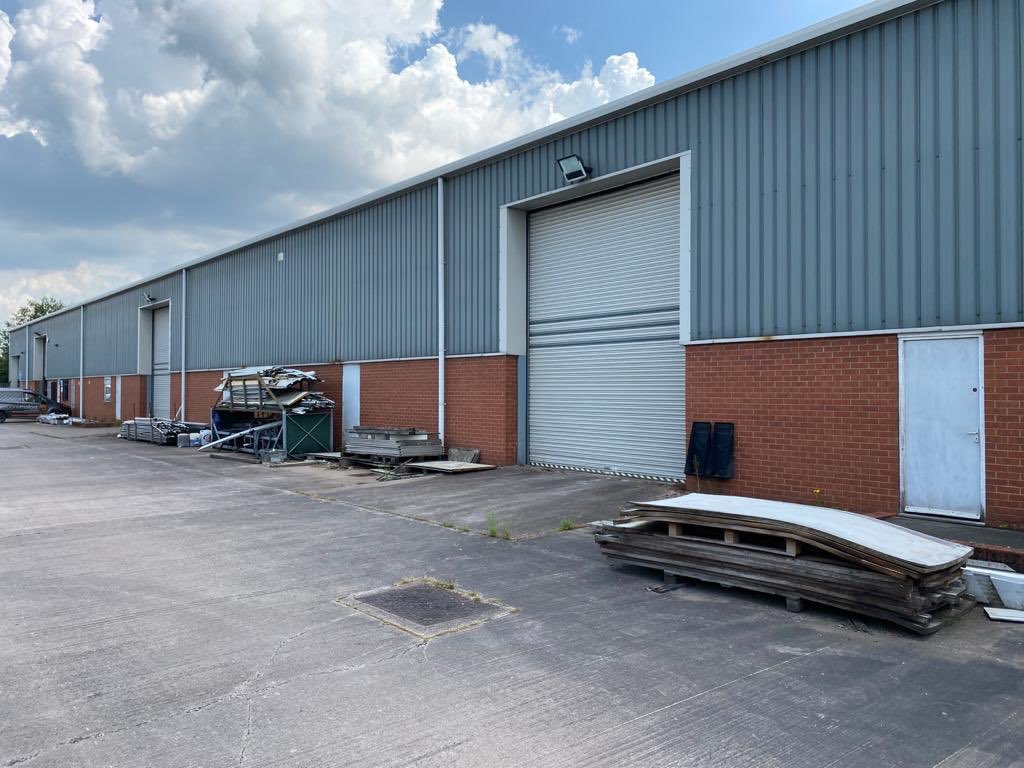 Over in Uttoxeter, just put 2 x 5,000 sq ft light industrial units on the market on the Dovefields Ind Estate.