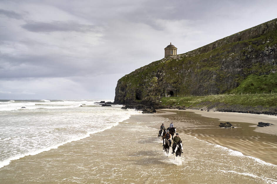 Enjoy a gallop along the beach, a quiet country lane or through woodland paths with your equine companion.  Always a favorite with our guests this fun activity allows you to experience spectacular scenery from the saddle. 
#horseriding #ireland #horse #loveireland #Views