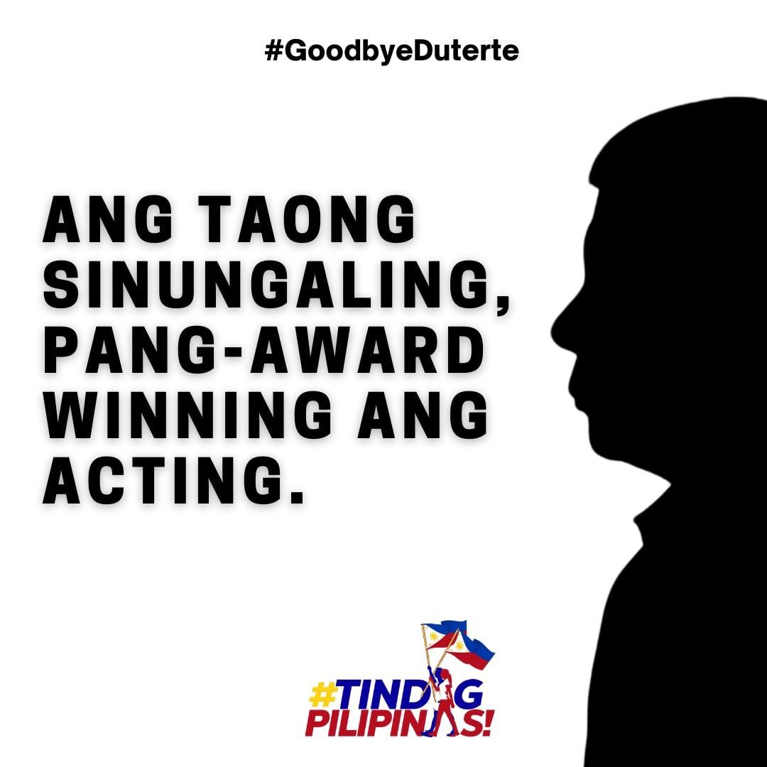 brypunzalan's tweet photo. #GoodbyeDuterte https://t.co/foBrgPpqz6