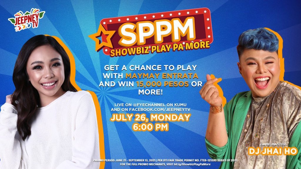 KPAbroadWarrior's tweet photo. Don’t forget to watch it LIVE on FYE Channel on Kumu , JeepneyTv and Facebook. 

MAYMAY ON SPPM

#MayWard @maymayentrata07 @Barber_Edward_ https://t.co/8ocjYPZCKT