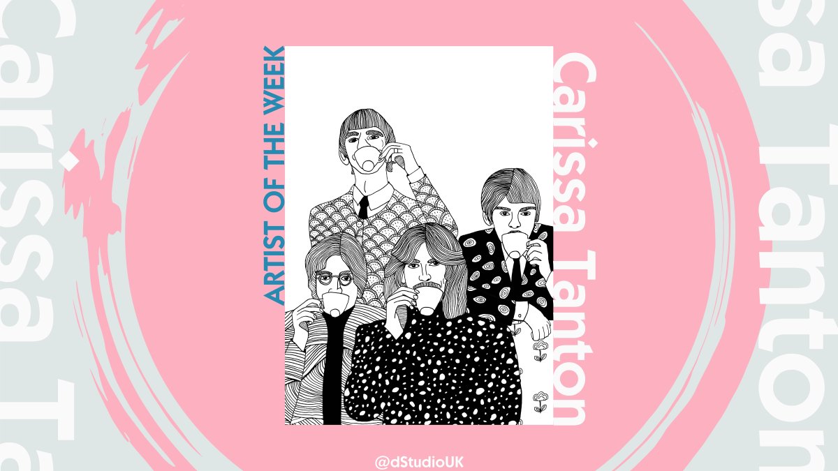 dStudioUK's tweet photo. This week we're featuring @CarissaTanton as our #ArtistofTheWeek 💛 We'll be posting our interview with Carissa over on our website shortly 😁 More posts will be up throughout the week too ✌🏼 #ArtistsOnTwitter #SmallArtists #ArtInterview https://t.co/8yAgnjSbab