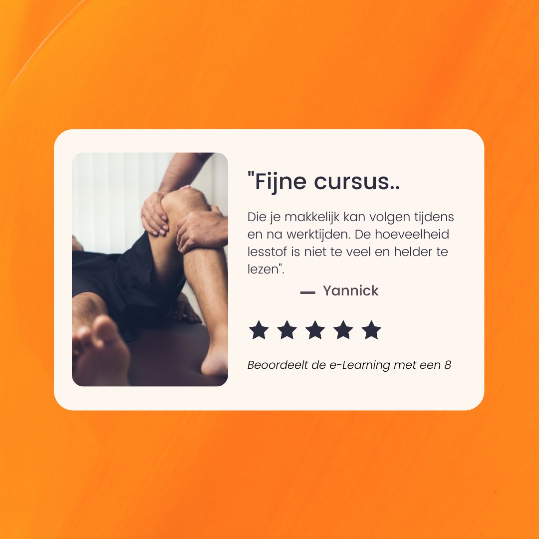 𝐕𝐨𝐞𝐭𝐛𝐚𝐥𝐦𝐞𝐝𝐢𝐬𝐜𝐡 𝐇𝐚𝐧𝐝𝐞𝐥𝐞𝐧 &amp; 𝐃𝐢𝐚𝐠𝐧𝐨𝐬𝐭𝐢𝐞𝐤
Wederom een mooie review ontvangen, dank je wel!
.
.
.
.
#review #reviewtime #basiscursus #voetbalmedischhandelenendiagnostiek #waardering #tevredenheid #beoordeling #cijfer8 #tevredencursist
