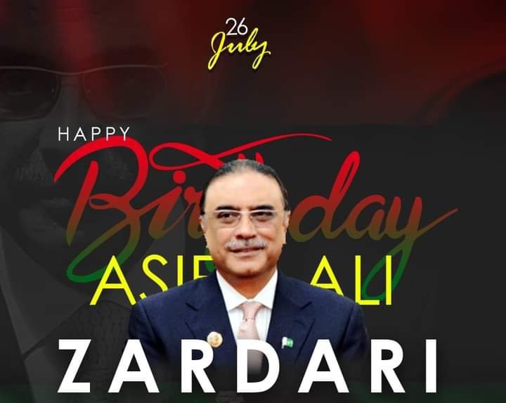 Happy birthday Asif Ali Zardari sb 