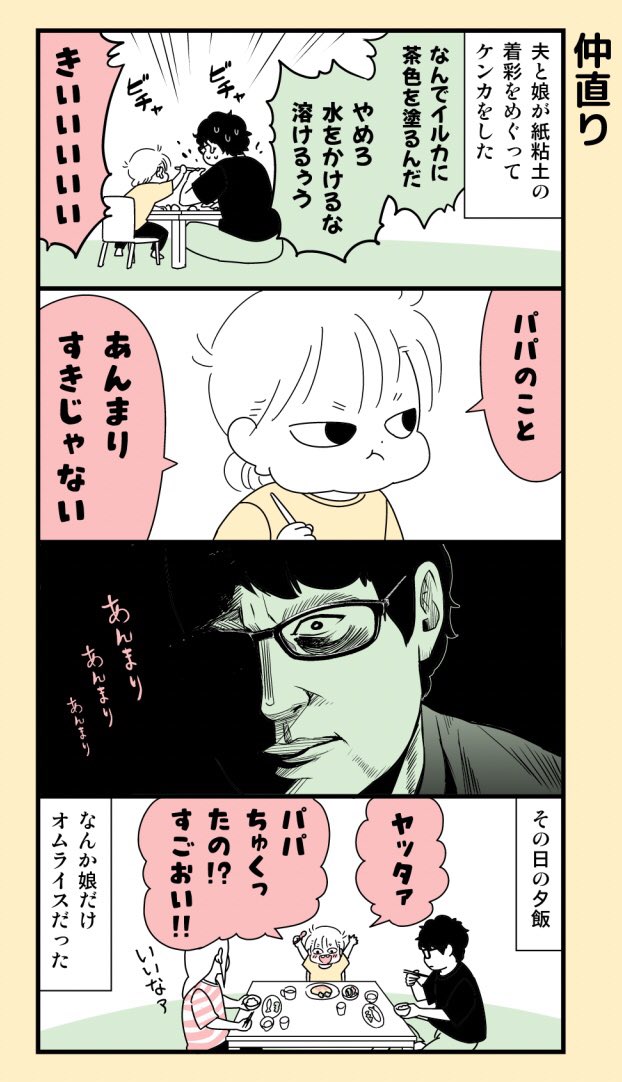 子供と遊ぶときは、自分の作家魂は封印したほうがいい。とのことです。 #育児漫画 