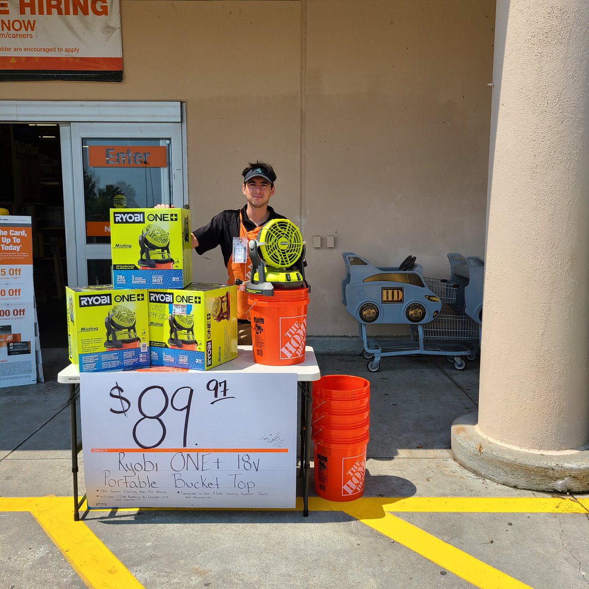 dbradley288's tweet photo. Cooling off this hot 🔥weekend. Conrad, Try it before you Buy it.. @JulieWelsh12 @JasonBakerTHD @MargieTHD @RaymondCiorra @JimSimmonsHD @scottburtonthd https://t.co/IIaP7mwZeW