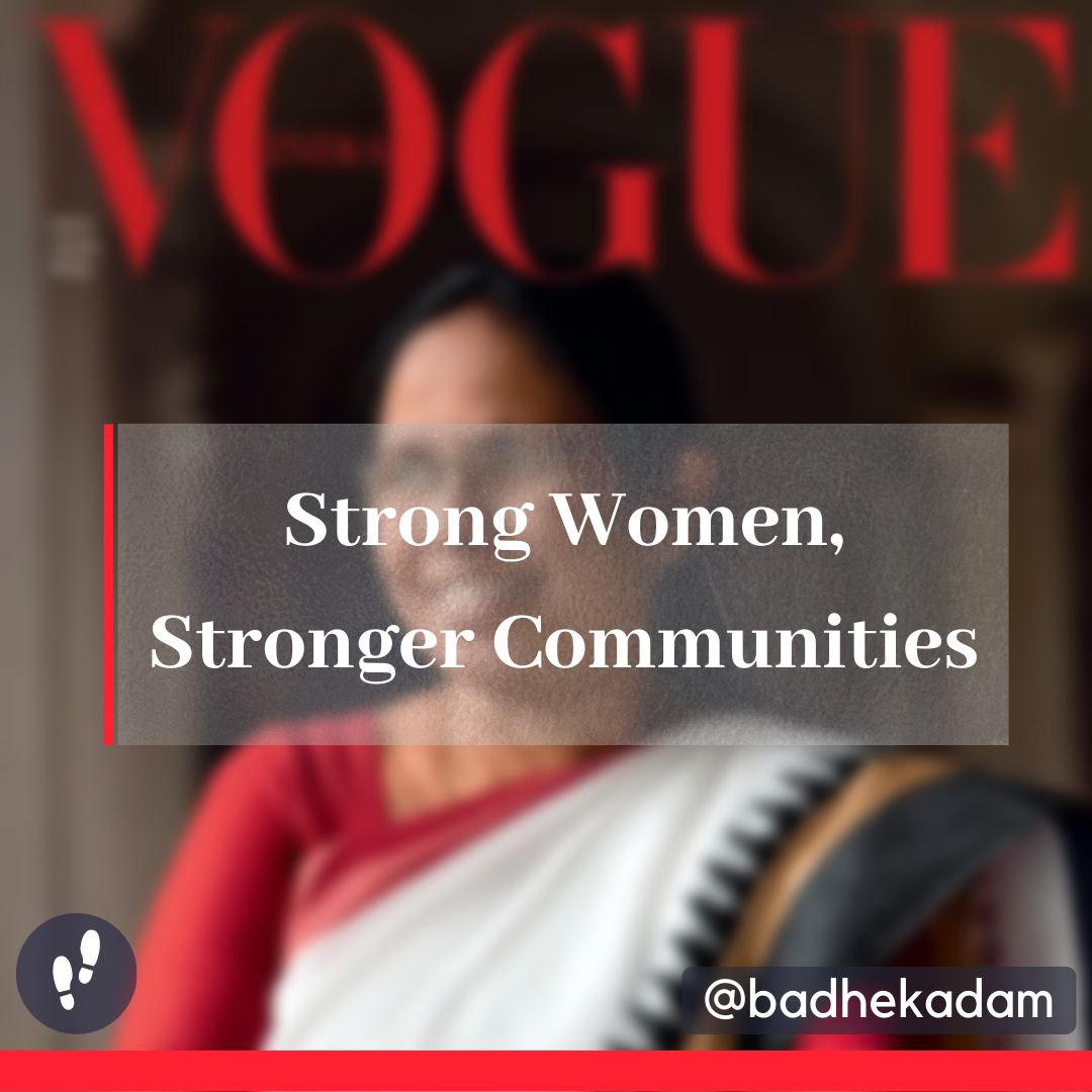 BadheKadam's tweet photo. "I measure the progress of a community by the degree of progress which women have achieved." Dr. BR Ambedkar👣🌻

⚪Follow our Instagram for more:

https://t.co/Hj6ol8a7DI
•
•
•
•
•
#marchahead #badhekadam #steppingup #steppingforward #NirmalaSitharaman #Feminism #girlpower https://t.co/wbeEU6vWWj