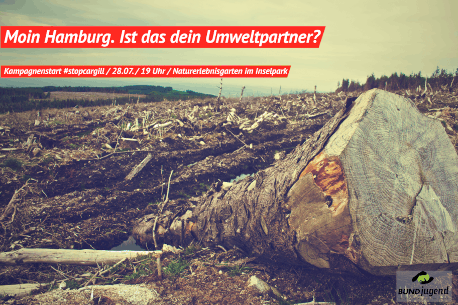 Wir starten in unsere neue Kampagne und brauchen DEINE Unterstützung! Komm' am Mittwoch zu unserem Auftakttreffen von #StopCargill! Alle Infos unter: bundjugend-hamburg.de/stopcargill