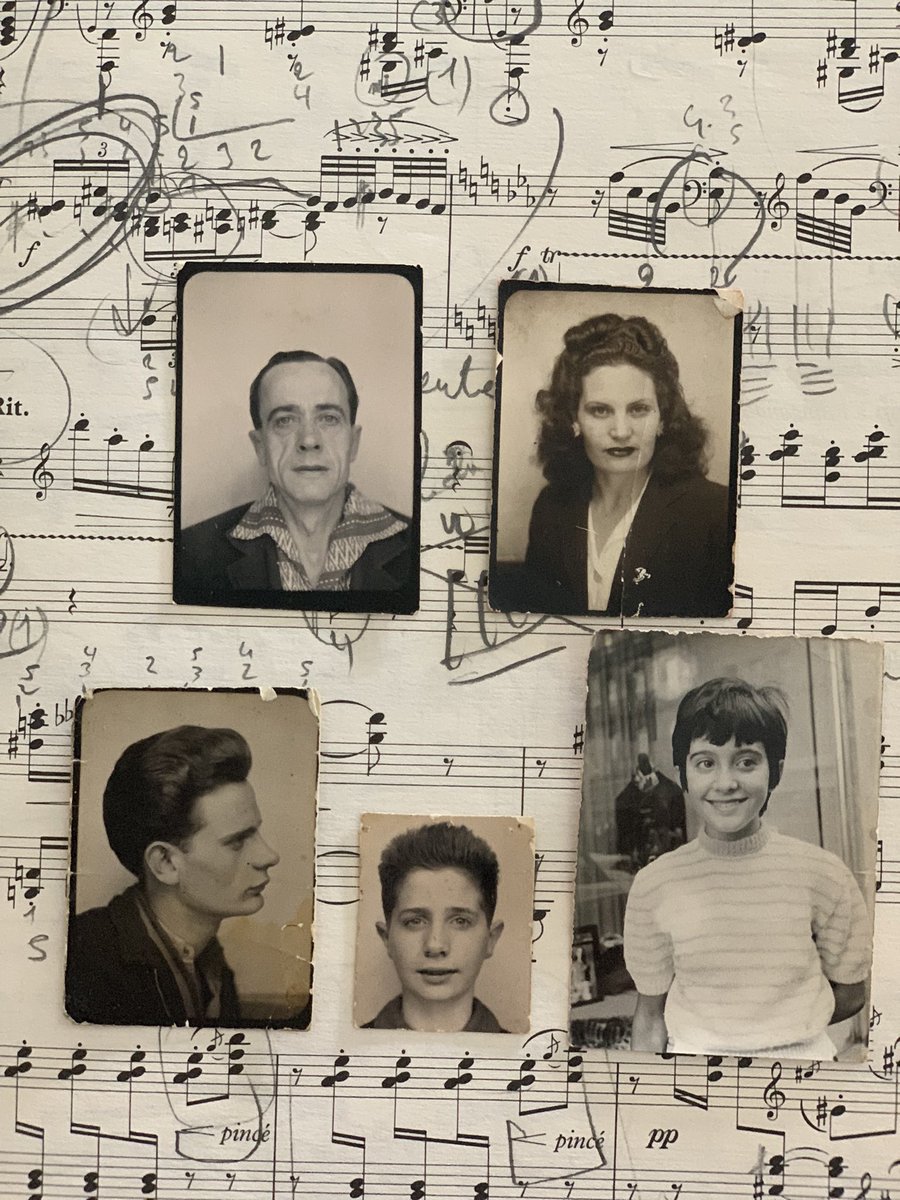 I have lately found out how many of us and maybe more so Artists come from dysfunctional families. Right? My grandparents and their kids. Spanish immigrants survivors of a civil war. F..up and loving at times