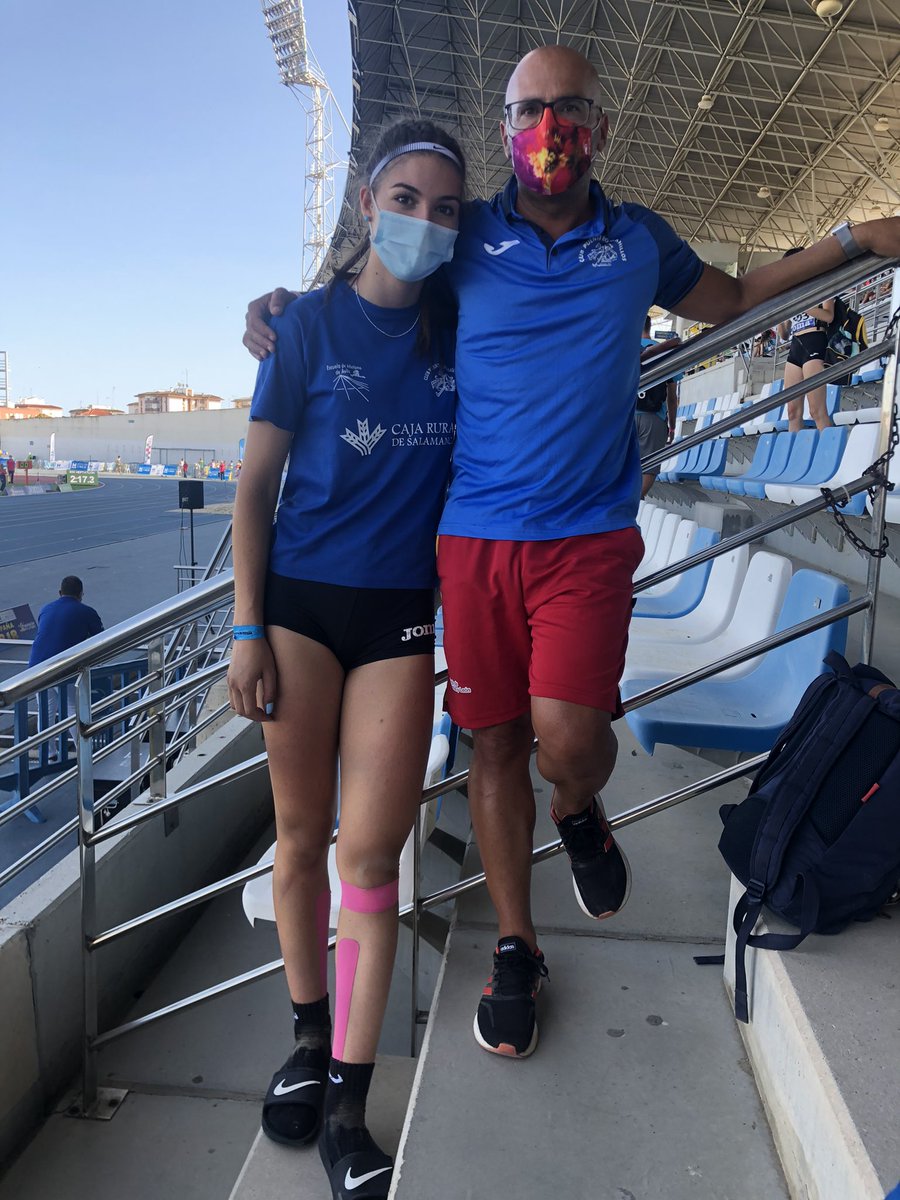 puenteromanillo's tweet photo. CAMPEONATO DE ESPAÑA SUB18
Huelva, 23-24 Junio. 
🥈🥈🥈Carla Jiménez Sanandres en 1500 ml - 4.34.24
8 - Eduardo Jiménez Encinar en Longitud - 6.49 y 19 - en 100 ml - 11.54
9 - Kristina Nikolova Nikolova en Triple salto - 11.69
10 - Jaime Caballero Muñoz en Longitud - 6.43 https://t.co/5XurXEnSTj