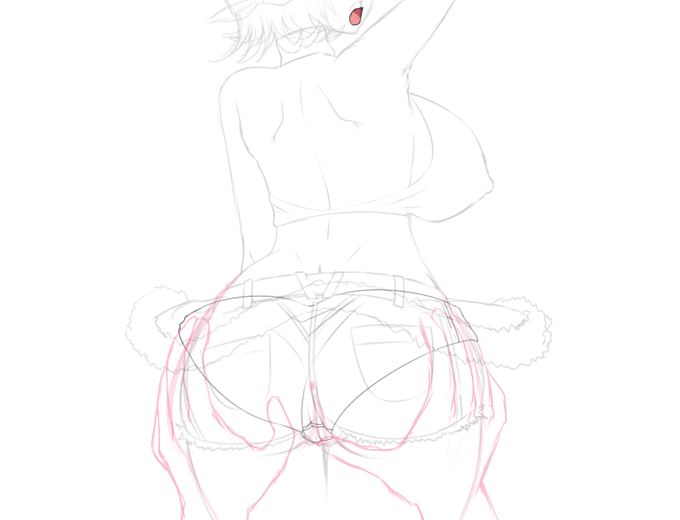 やっぱり揉みっていうのは好きなのです……… お尻、おっぱいやっぱりシンプルながらも、こういう定番なシチュは外せない気持ちがあります……… #見習い商人ミカエル 