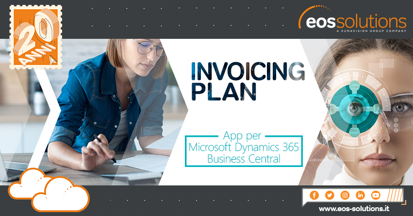 eossolgroup's tweet photo. Sei un utente di Microsoft Dynamics 365 Business Central? Devi gestire piani di fatturazione e pagamento personalizzati e su misura per i tuoi clienti? Prova la nuova app Invoicing Plan per Business Central ๐ https://t.co/ScHFSIBy4q ๐ท๏ธ #MSDyn365BC #InvoicingPlan #EosApps https://t.co/4fCeaRxzr2