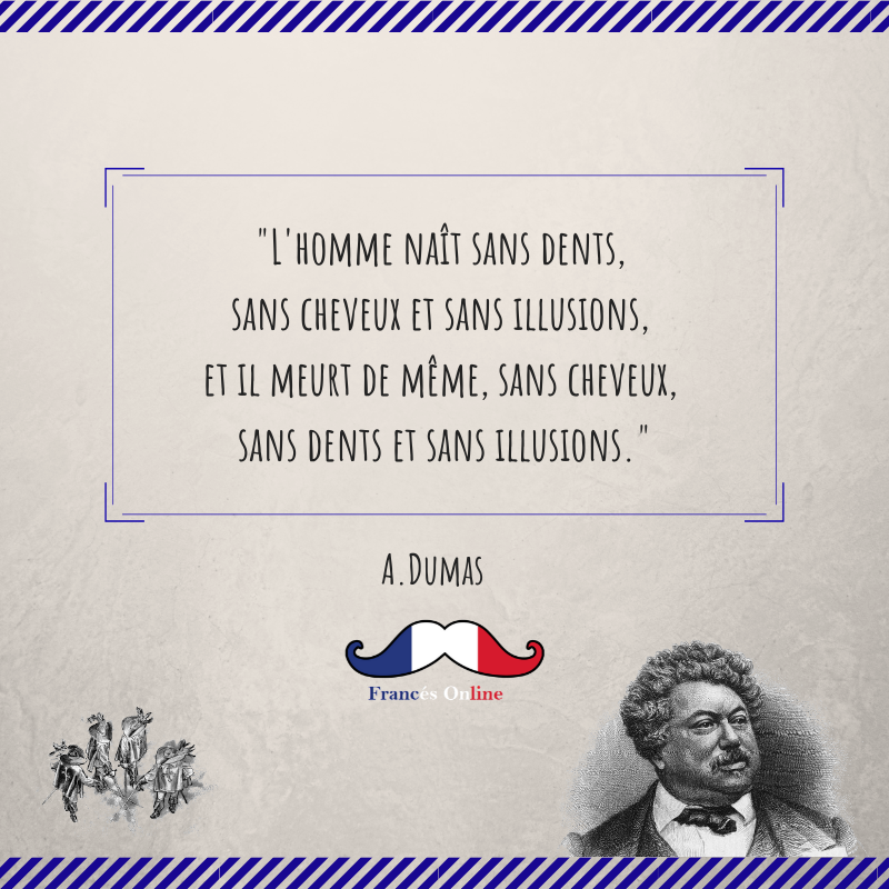 _Frances_Online's tweet photo. 🇫🇷Aujourd’hui c’est l’anniversaire de naissance d’Alexandre Dumas .
❓Qu’est-ce que tu penses de cette citation?

-
#Français #Francés #French #франция #FLE #DELF #Parlerfrançais #Frenchwords #Frenchvocabulary #LearningFrench #DailyFrench #EasyFrench #Dumas #Quoteoftheday https://t.co/6H4Vk5SK3U