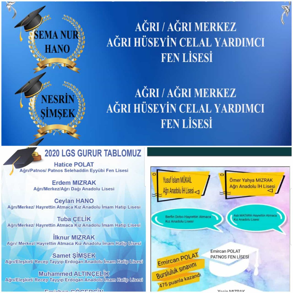 Toprakkaleokulu's tweet photo. Toprakkale Ortaokulu olarak son üç yılda"Fen Liselerine 5,Fen ve Sosyal Bilimleri Uygulayan Liselerine 11,Anadolu Liselerine 3,Spor Liselerine 4,Güzel Sanatlar Liselerine  2, toplamda 25 öğrenci göndermenin gururunu yasıyoruz @agrimem @mfaruktekinn @burhankurt04 @erol_isen https://t.co/SGQYyhODwa