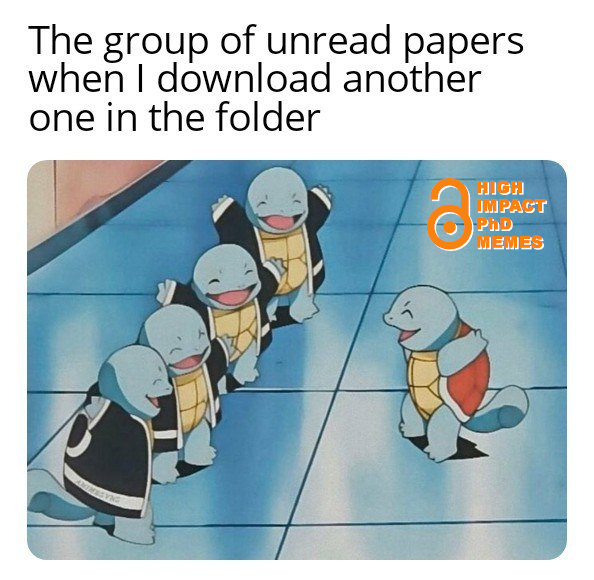 High Impact PhD Memes tweet media