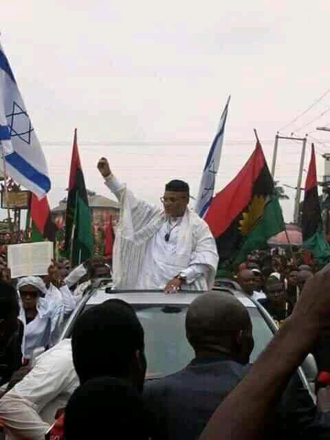 Anddykool's tweet photo. Mazi Kanu is a freedom fighter not a terrorist. He is the leader of 70 million Biafrans scattered all over the world. A leader after our own heart. #FreeNnamdiKanuNow https://t.co/WwHOCCCC3g