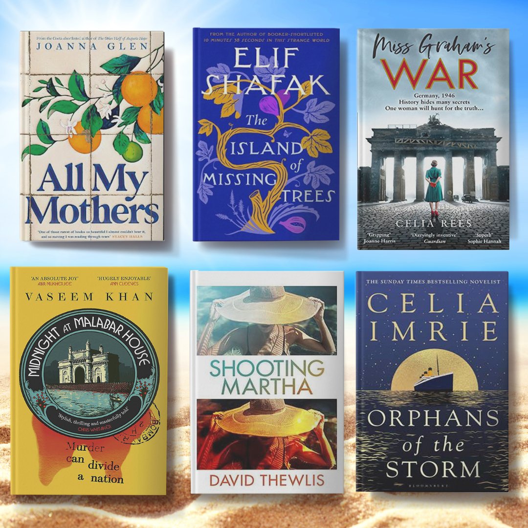 lovemyread's tweet photo. OUR AUGUST BOOKS ARE HERE 😍
Orphans of the Storm by @CeliaImrie
Shooting Martha by David Thewlis
All My Mothers by @JoannaGlenBooks
The Island of Missing Trees by @ShafakElif
Midnight at Malabar House by @VaseemKhanUK
Miss Graham's War by @CeliaRees
Which will you choose?📚 https://t.co/qpbsfd0bXf