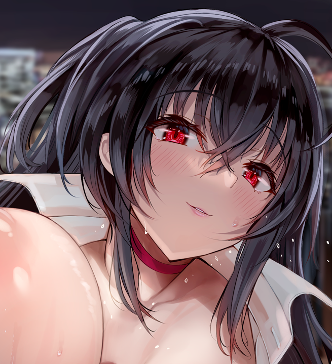 skebリク頂いた大鳳🚢ecchiなので顔だけ 