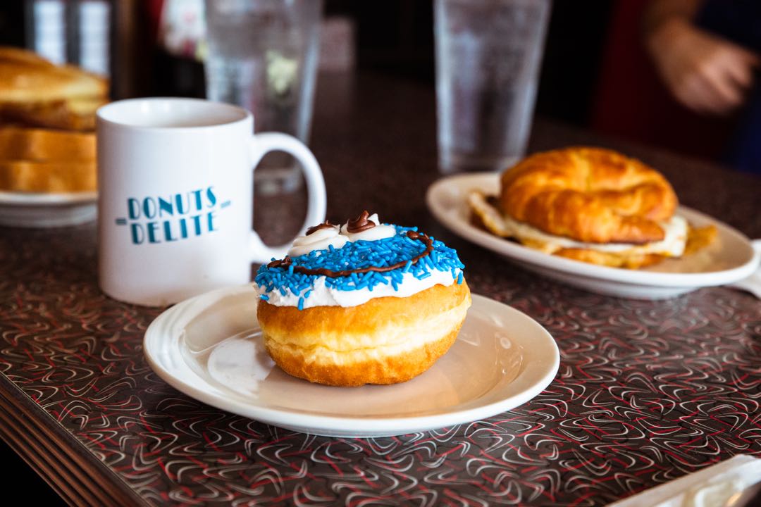 We think Sesame Street should have had a donut monster, but the cookie monster will do!
#donutsdeliteeverybody