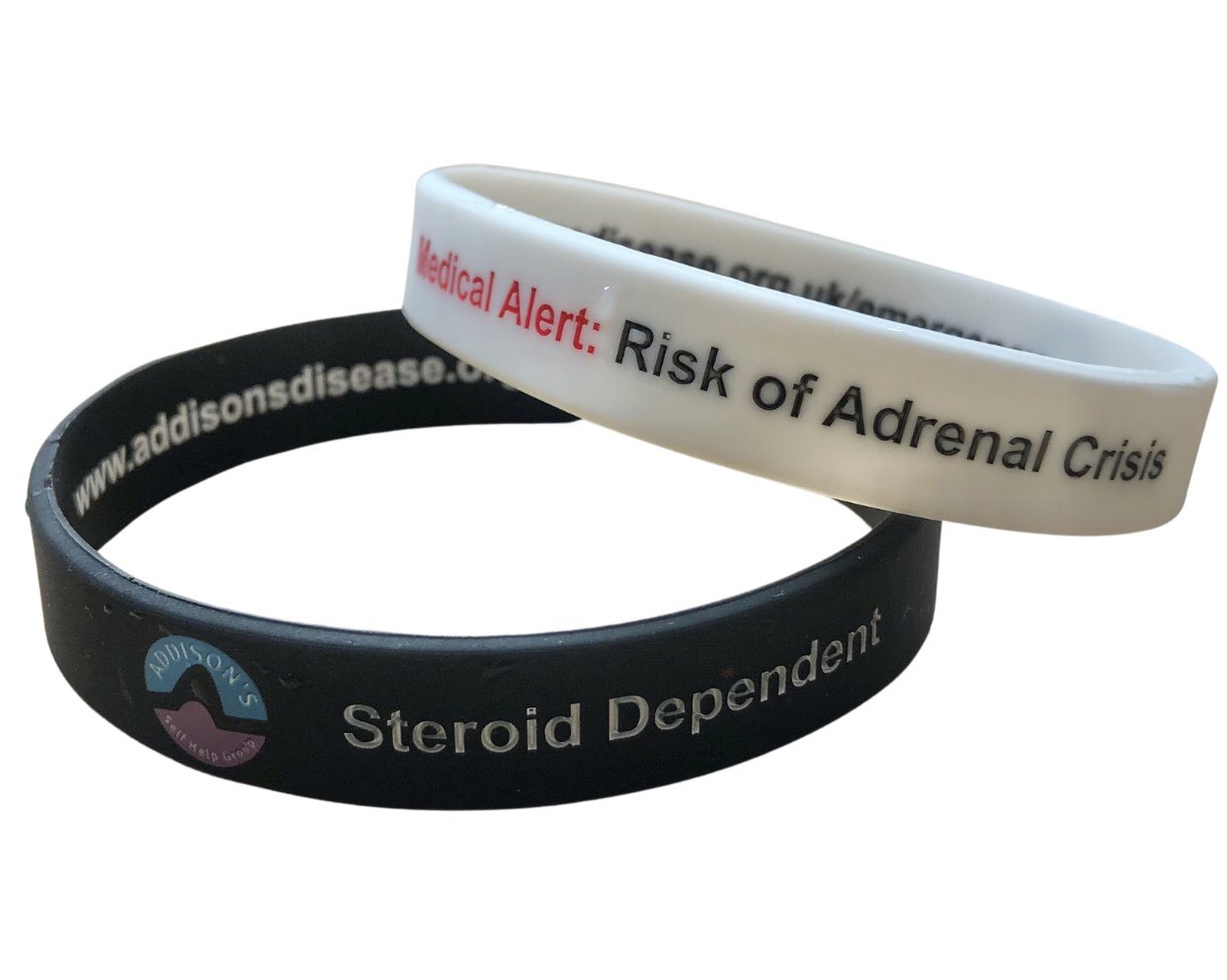 Steroid hotsell alert bracelet