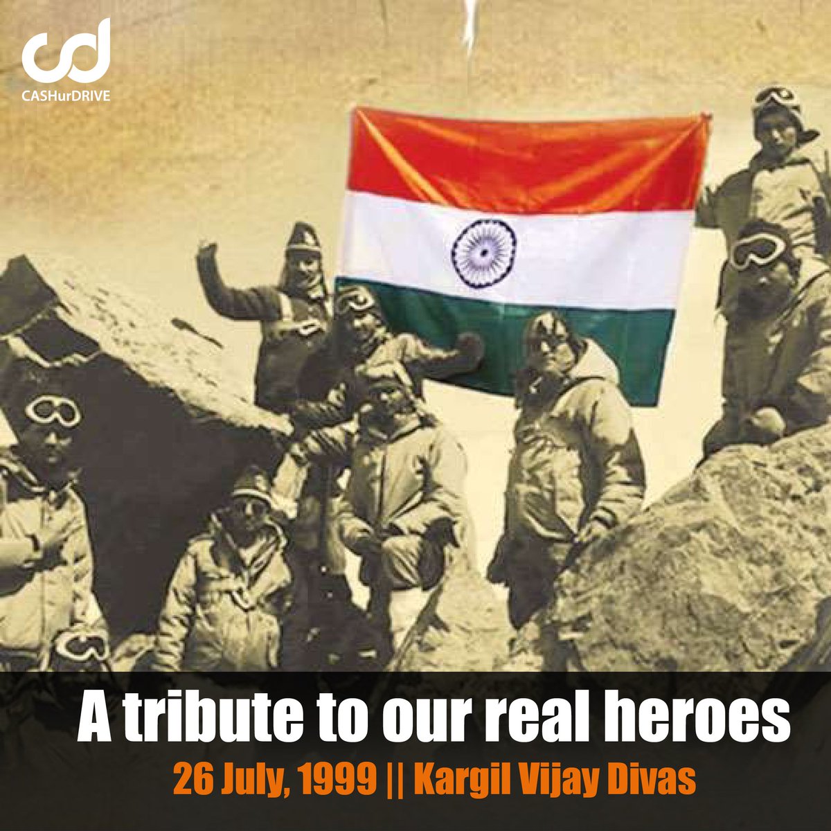We salute our valiant soldiers who fought and many also sacrificed their lives for protecting our Nation.
.
.
#OperationVijay
#22yearsofKargil 
#KargilVijayDiwas