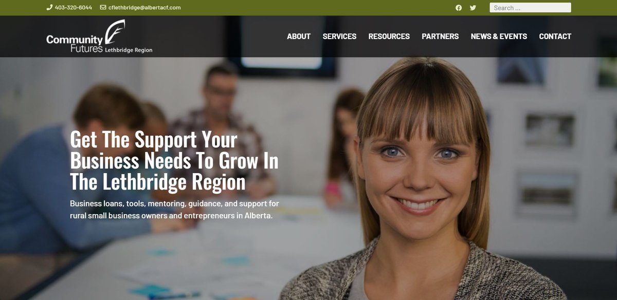 CommunityFutur4's tweet image. lethbridgeregion.albertacf.com
We have launched our new and improved website. It is awaiting your visit to see the many ways we can help your business! Check it out today!!