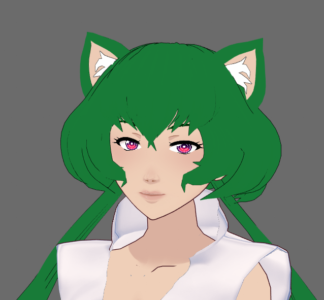 Lefuulei's tweet photo. Now to work on Textures... Because the only ones I made here are the eyes 😂
#LefuuleiArt #WorkinProgress #VRoidStudio https://t.co/B9Ez8UjGRI