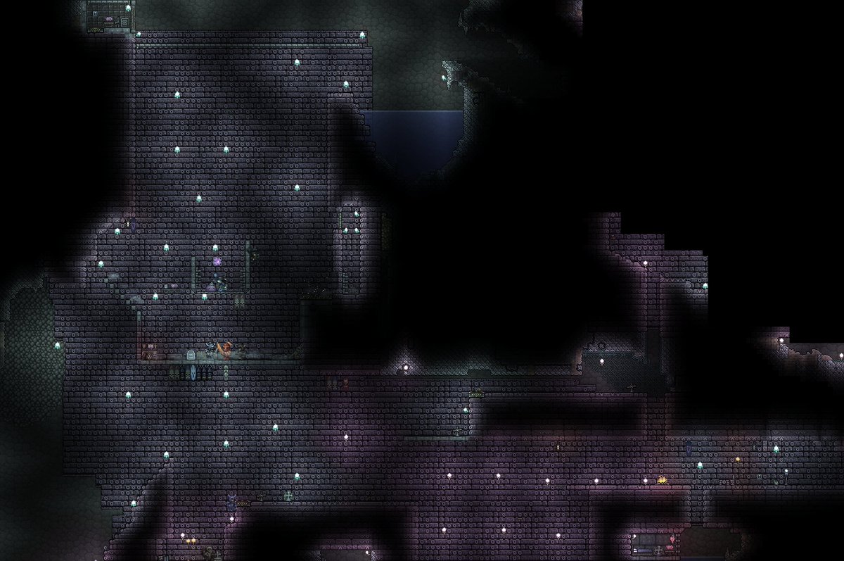 ジェットｐ ニコ生主 على تويتر Terraria Terraria学会 本日の進捗度 1 キノコ君用空島キノコバイオーム 2 プランテラkbf バルブ ライフフルーツ農場完備のジャングル地下タウン 3 ハード用ダンジョン狩場 皆さん建築 作業ありがとうございます T Co