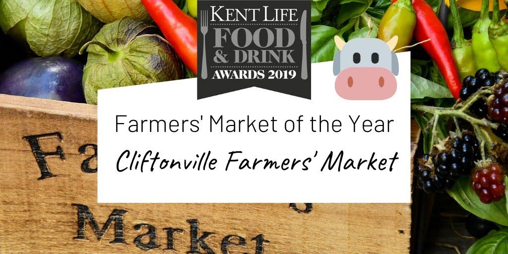 KentFarmers's tweet photo. And they've gone and done it again. Well done @CliftonvilleFM You can visit the @kentlife #KentFDA Farmer's Market of the year 2019 on the last Sunday of the month on the Oval Lawn, Eastern Esplanade. CT9 2HL 10am - 1pm. More details here https://t.co/WU7pwNc5Ic https://t.co/9WuPh38Uqs