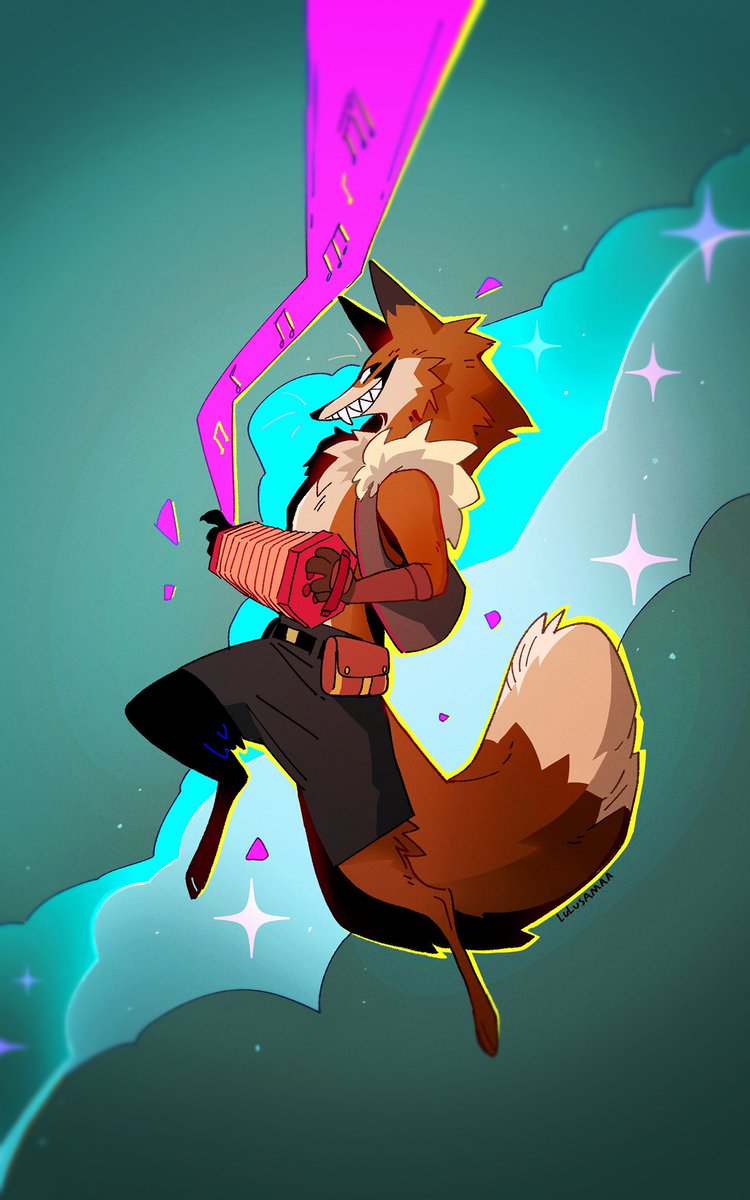 #commissions for 
<a href="/JamesBearArt/">🦇James Bear🦇 Looking for Work</a> 
And
<a href="/SerithTheSly/">Serith</a> 
✨✨
I enjoyed drawing them a lot~~ ;>