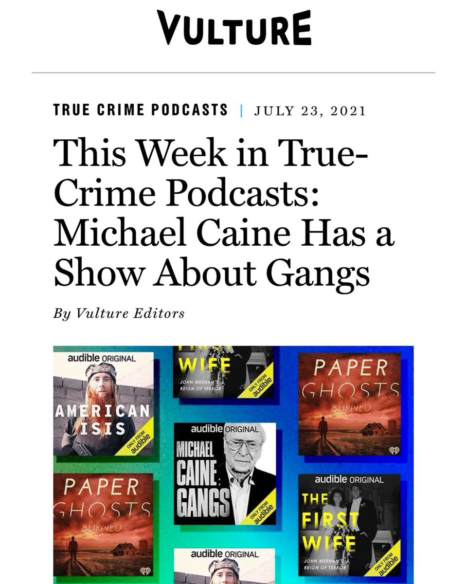laurarichards99's tweet photo. Listen to #TheFirstWife: John Meehan’s Reign of Terror on @audible_com https://t.co/Zpc3hwkN3S Thanks for featuring @vulture @RLSWrites #DirtyJohn #WomenMatter #CoerciveControl #Stalking https://t.co/iUkZF0eIcc