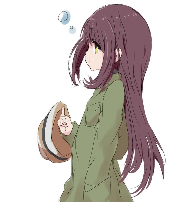 横顔のtwitterイラスト作品