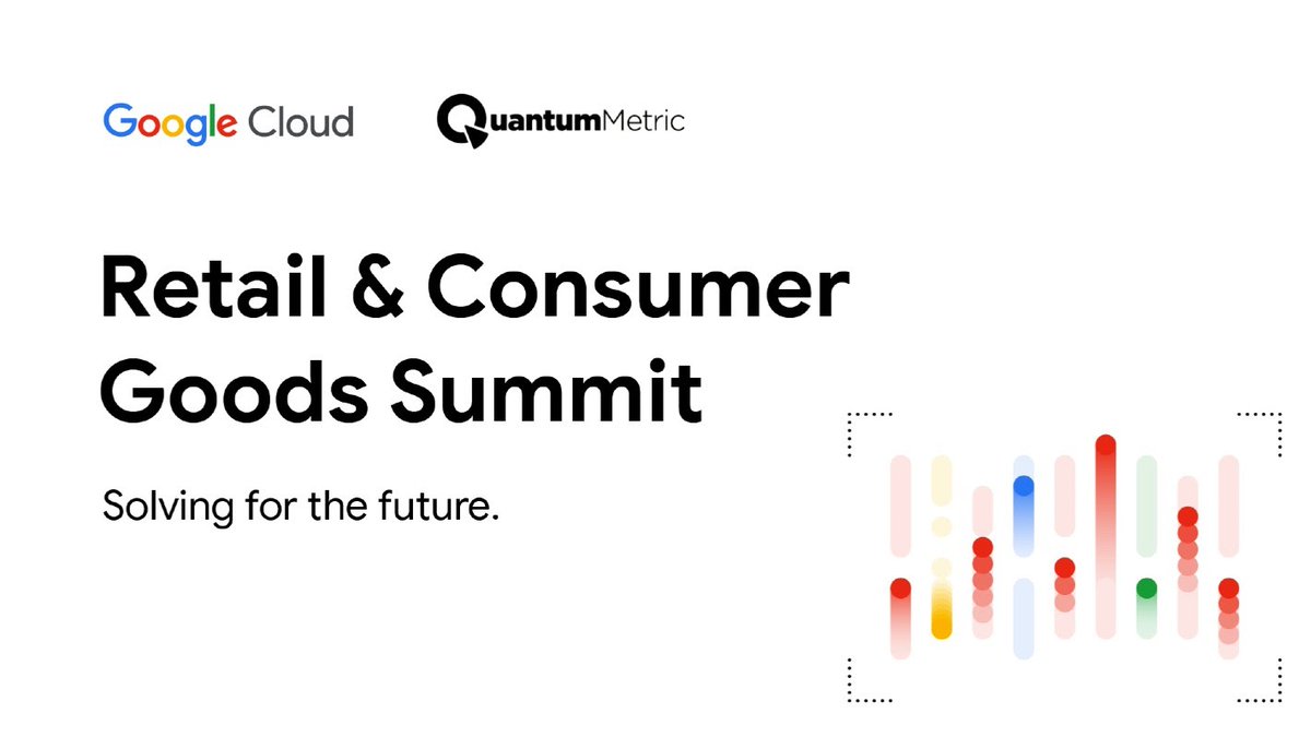 📣 <a href="/googlecloud/">Google Cloud</a>'s Retail &amp; Consumer Goods Summit is TOMORROW! Make sure to check out our on-demand fireside chat, A Dream Experience: Confidence and Comfort with Purple CEO, Joe Megibow, and our CEO, Mario Ciabarra. hubs.ly/H0T3Hc10