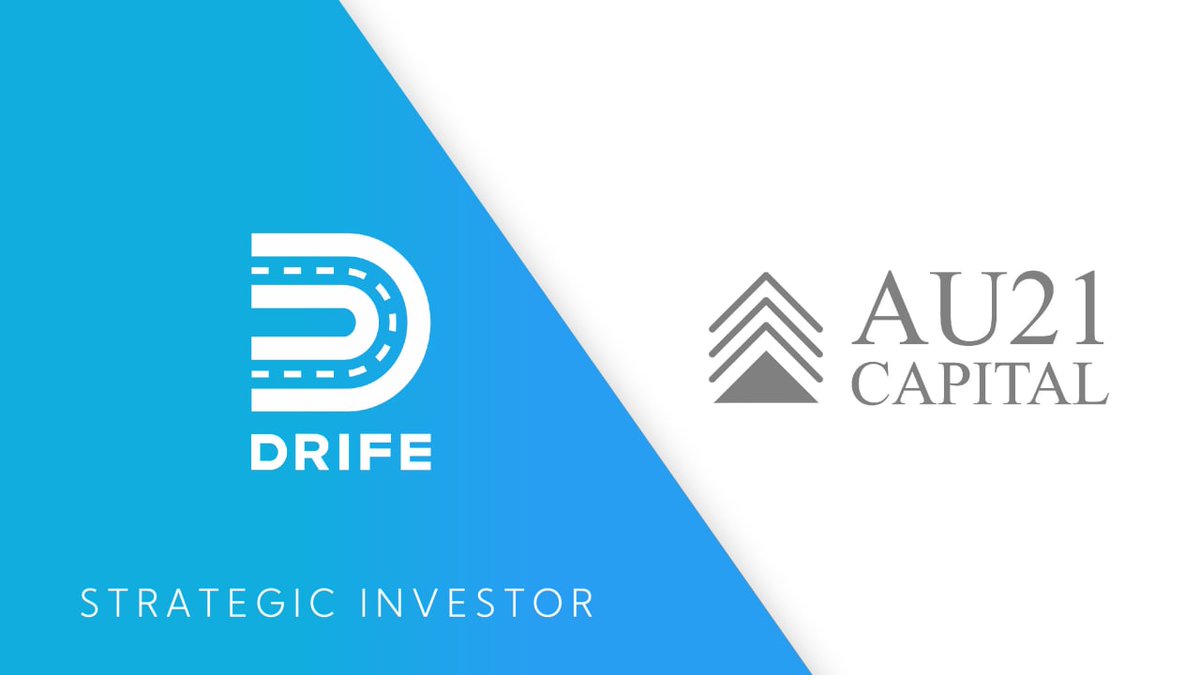 Drife_official's tweet photo. 📣 DRIFE Partner Spotlight: AU21 Capital

DRIFE is happy to present the partner and investor  –  AU21 Capital. We are in a great company!

🚙Read all about it:
https://t.co/weHzAsOwAn  

#RideWithBlue @AU21Capital https://t.co/PRztOlxQC8
