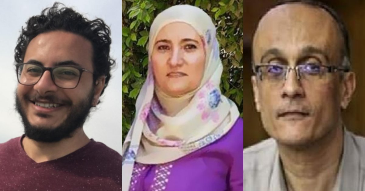 CIHRS_Alerts's tweet image. ما زال الباحث #احمد_سمير في اضراب عن الطعام منذ اكثر من شهر بسبب الحكم الجائر بحبسه 4 سنوات، ودخلت #علا_القرضاوي في اكثر من 12 يوماً من الإضراب بسبب سوء المعاملة التي تتعرض لها داخل السجن، وأنهى الصحفي #هشام_فؤاد والمهندس #أيمن_بدوي إضرابهم بسبب تدهور حالتهم الصحية.

#يجوع_ليحيا