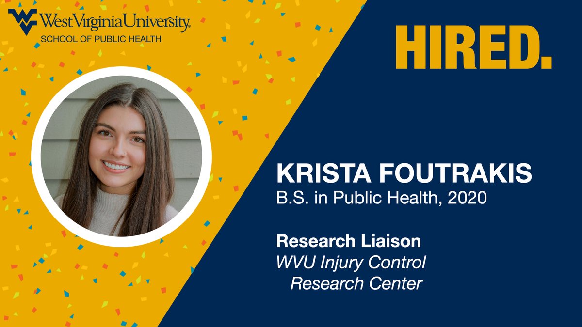 WVU Public Health tweet media