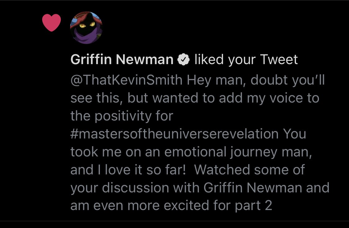 05Edge's tweet photo. Woah!  Orko liked my tweet!! I mean, if Twitter was around when I was a kid this would’ve been a dream of mine. Thanks for the great voice work @GriffLightning! #MOTURevelation (Also loved The Tick btw) https://t.co/OmnpnRf848