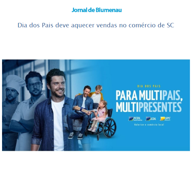Jornal_Blumenau's tweet image. Dia dos Pais deve aquecer vendas no comércio de SC.

Saiba mais: ow.ly/22Wa50FDNSm

#diadospais #FCDLSC #comercio #santacatarina #jornaldeblumenau