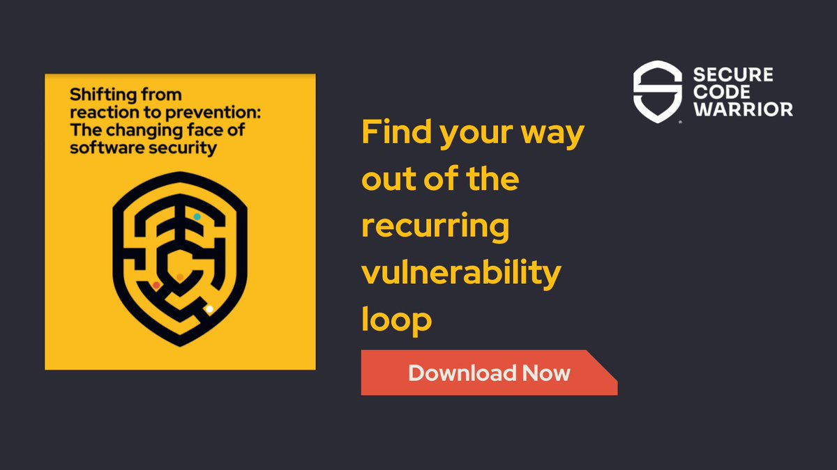 TheHackersNews's tweet image. Find your way out of the recurring vulnerability loop with the help of new research from @seccodewarrior.
Read: scw.buzz/2QPi3xt
#devsec #owasp #securecoding