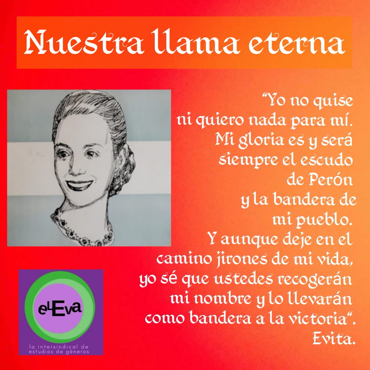 Siempre ella la unica