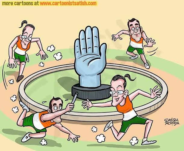 @ShashiTharoor Congress's #Olympicspirit