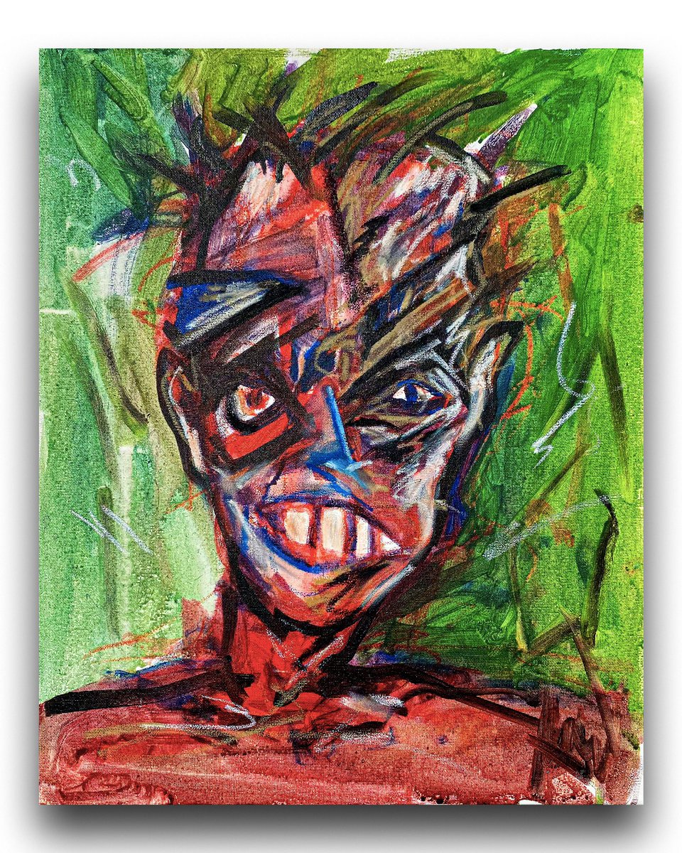 aleqth's tweet photo. mcKeNZIE 

16x20 inches Acrylic and Pastel on Canvas https://t.co/clk26bsXKc