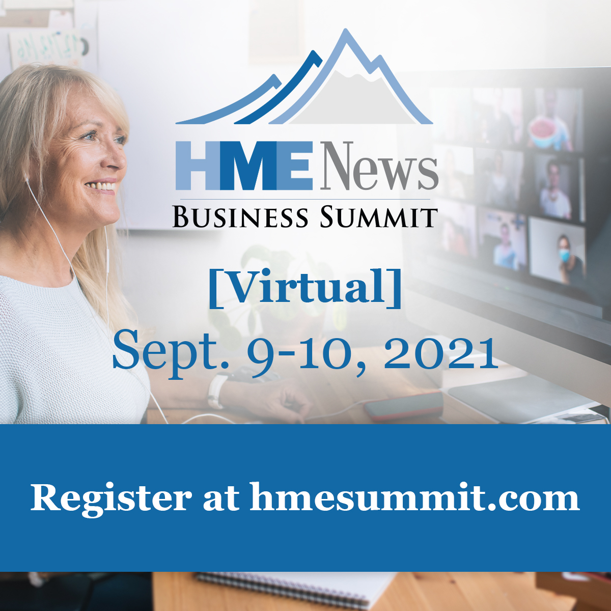 HME_News's tweet photo. The Virtual HME News Business Summit is happening September 9-10. Sign up today for only $155! View the program and see what this year's event has in store for you: https://t.co/8qOsI4TKho
#hmesummit #hmeeducation https://t.co/fQ2oRKo2lG