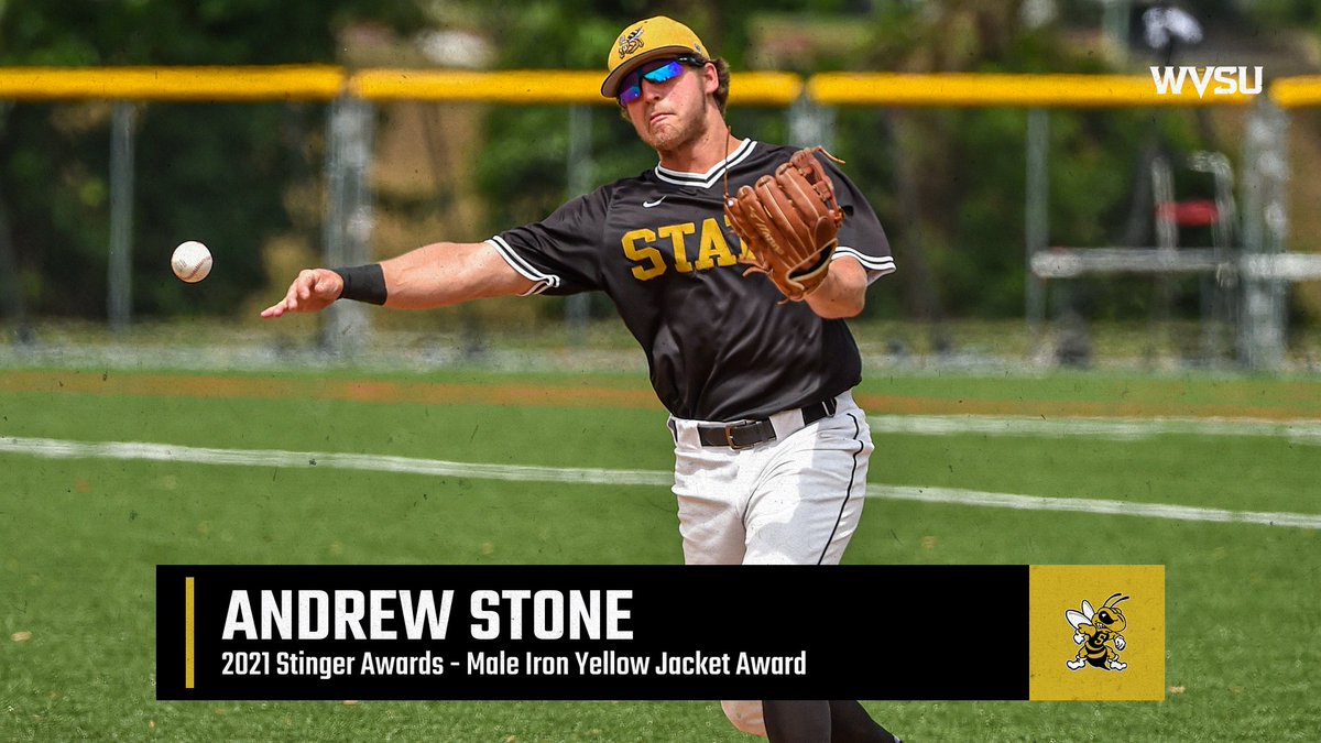 Male Iron Yellow Jacket Award:
⚾ Andrew Stone
#2021StingerAwards