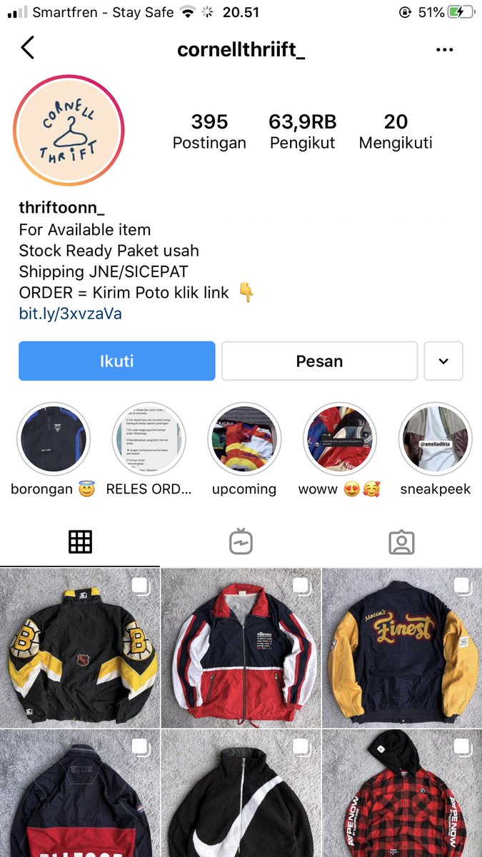 HATI-HATI OLSHOP PENIPU!!!
Jadi ceritanya aku beli 2 jaket udah seminggu ga dikirim2 ternyata aku di blokir wkwkwk tai