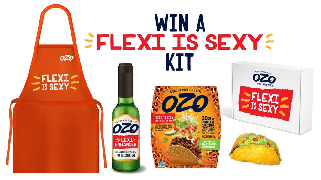 We're spearheading the first-ever #FlexitarianWeek! Head to our Instagram page to check out how you could win a Flexi is Sexy Kit! instagram.com/ozofoods