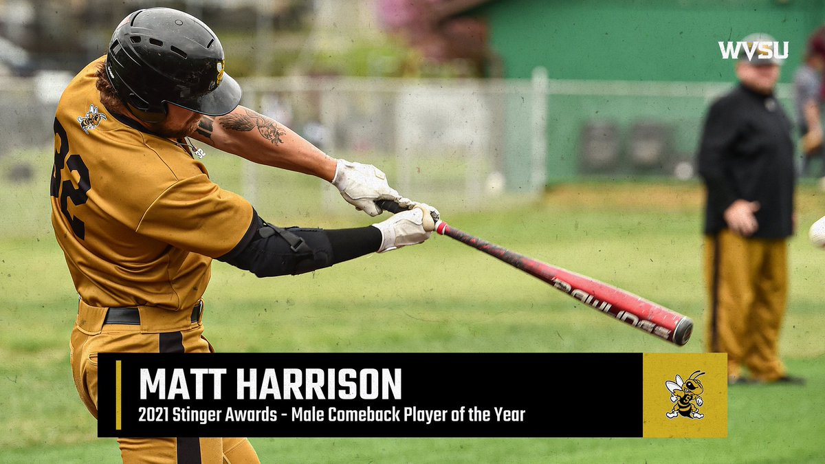 Male Comeback Player of the Year:
⚾ Matt Harrison
#2021StingerAwards
